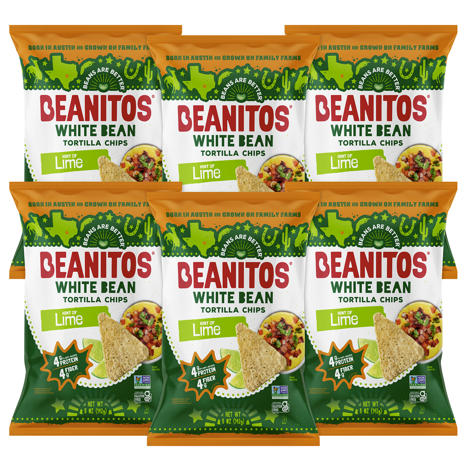 White Bean Chips, Hint of Lime