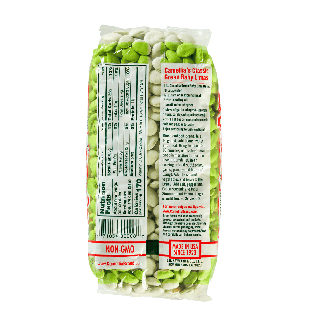 Green Baby Lima Beans