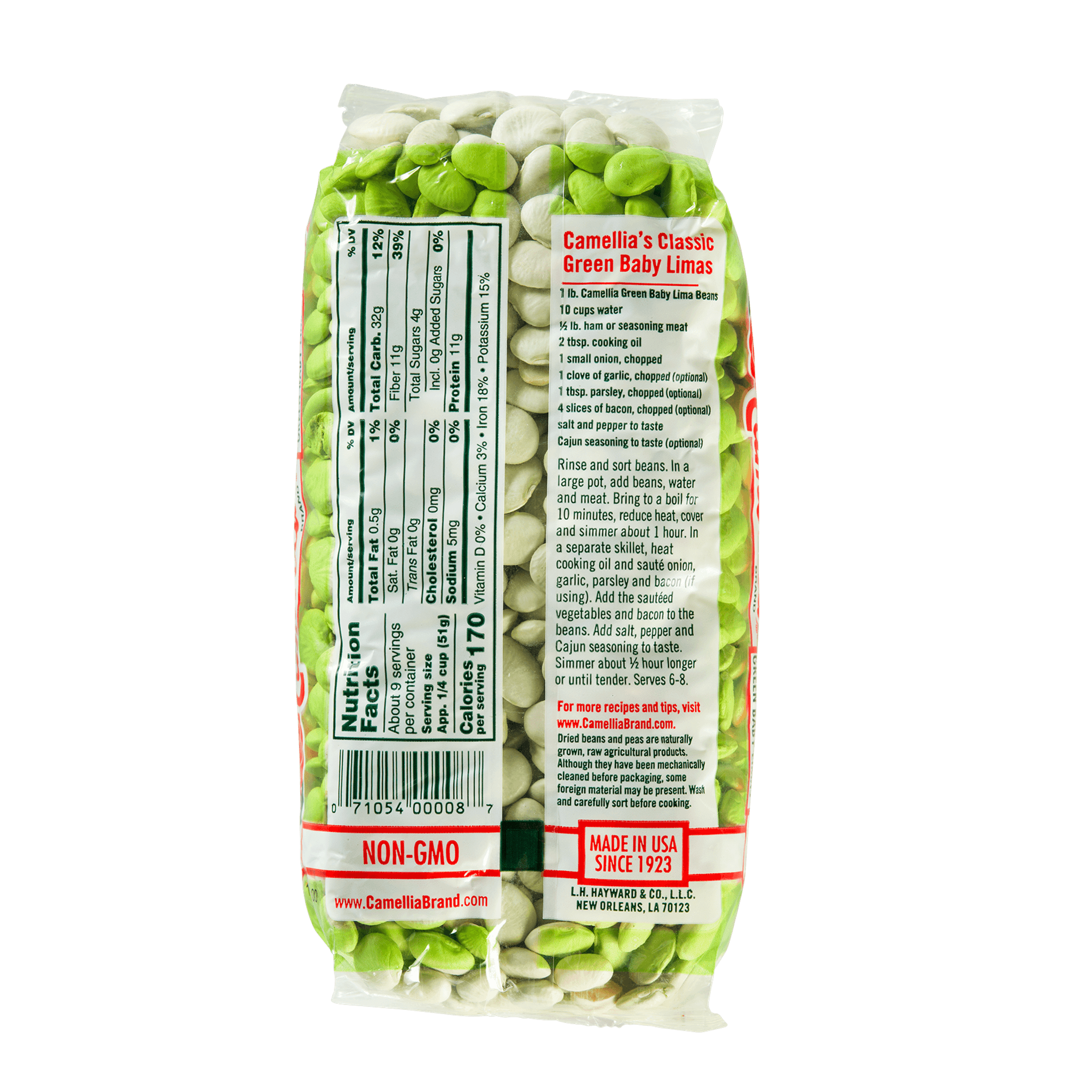 Green Baby Lima Beans
