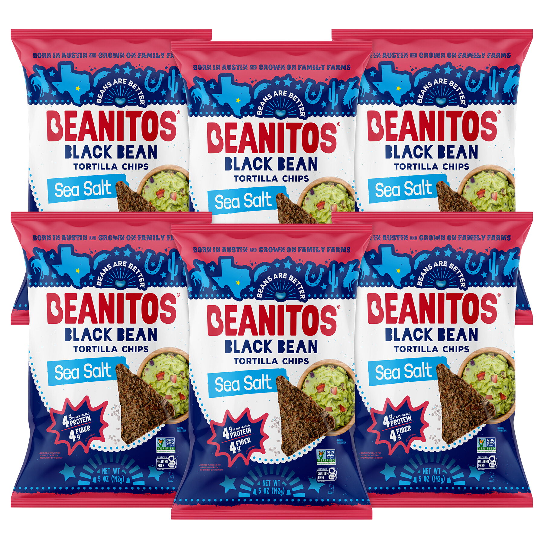 Black Bean Tortilla Chips, Original Sea Salt