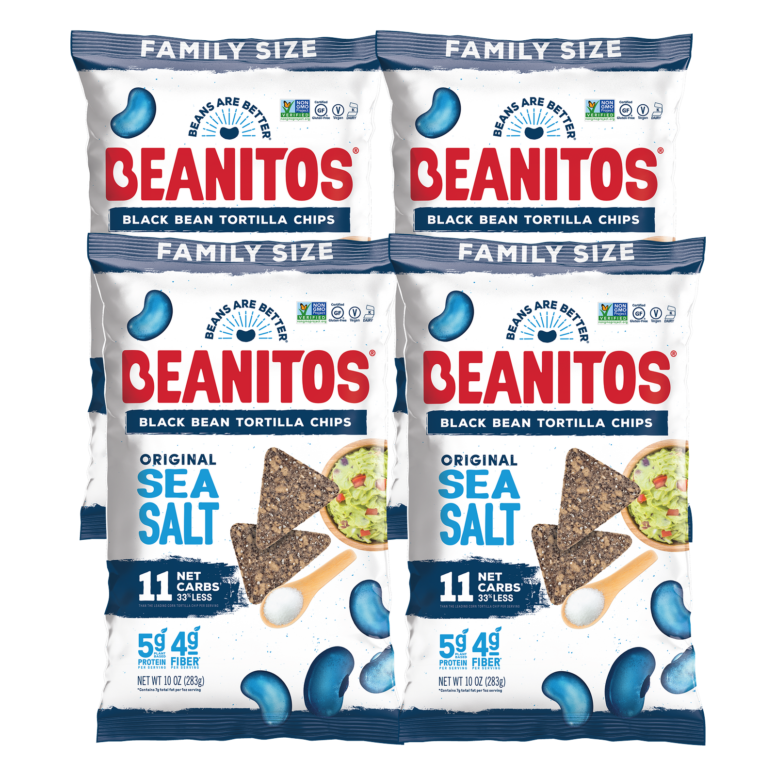 Black Bean Tortilla Chips, Original Sea Salt