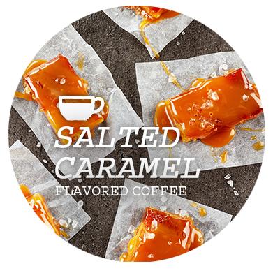 Salted Caramel Flavored Coffee Beans