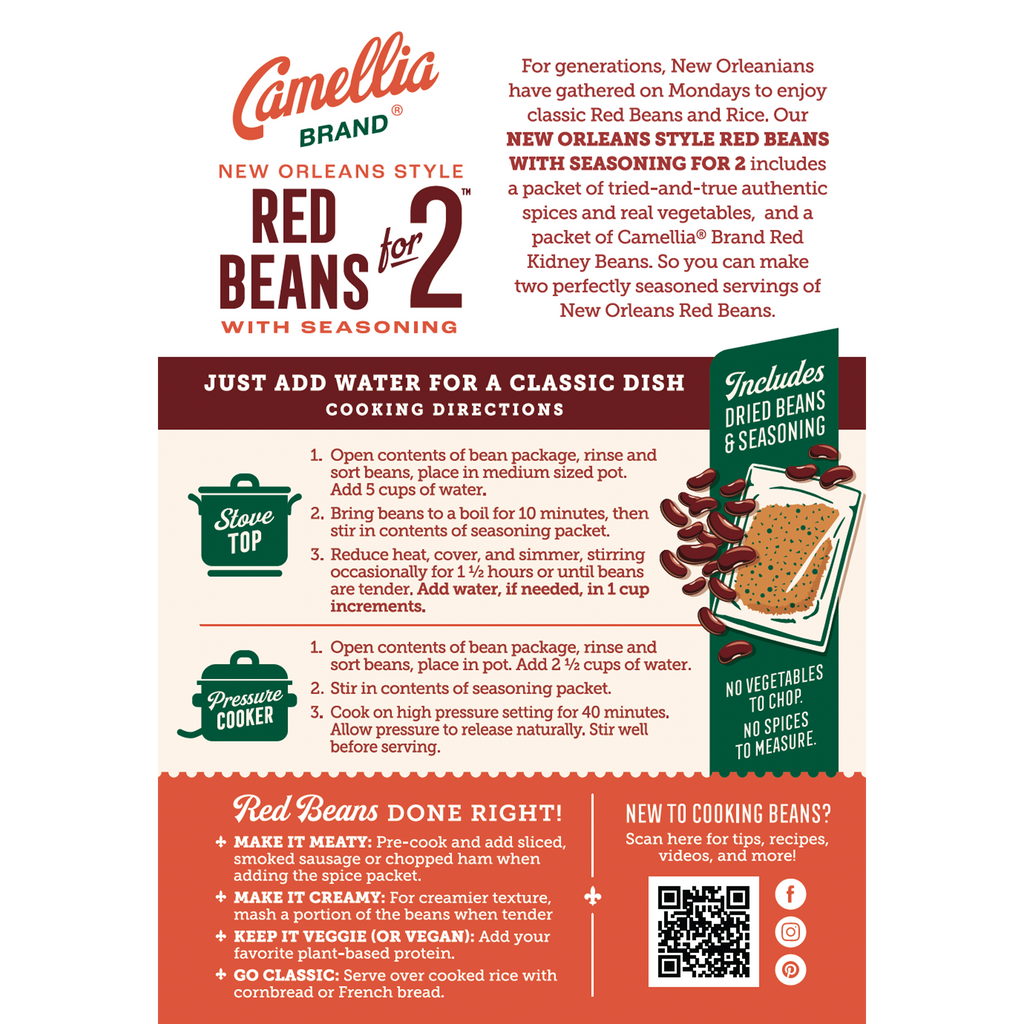 New Orleans Style Red Beans With Seasoning for 2