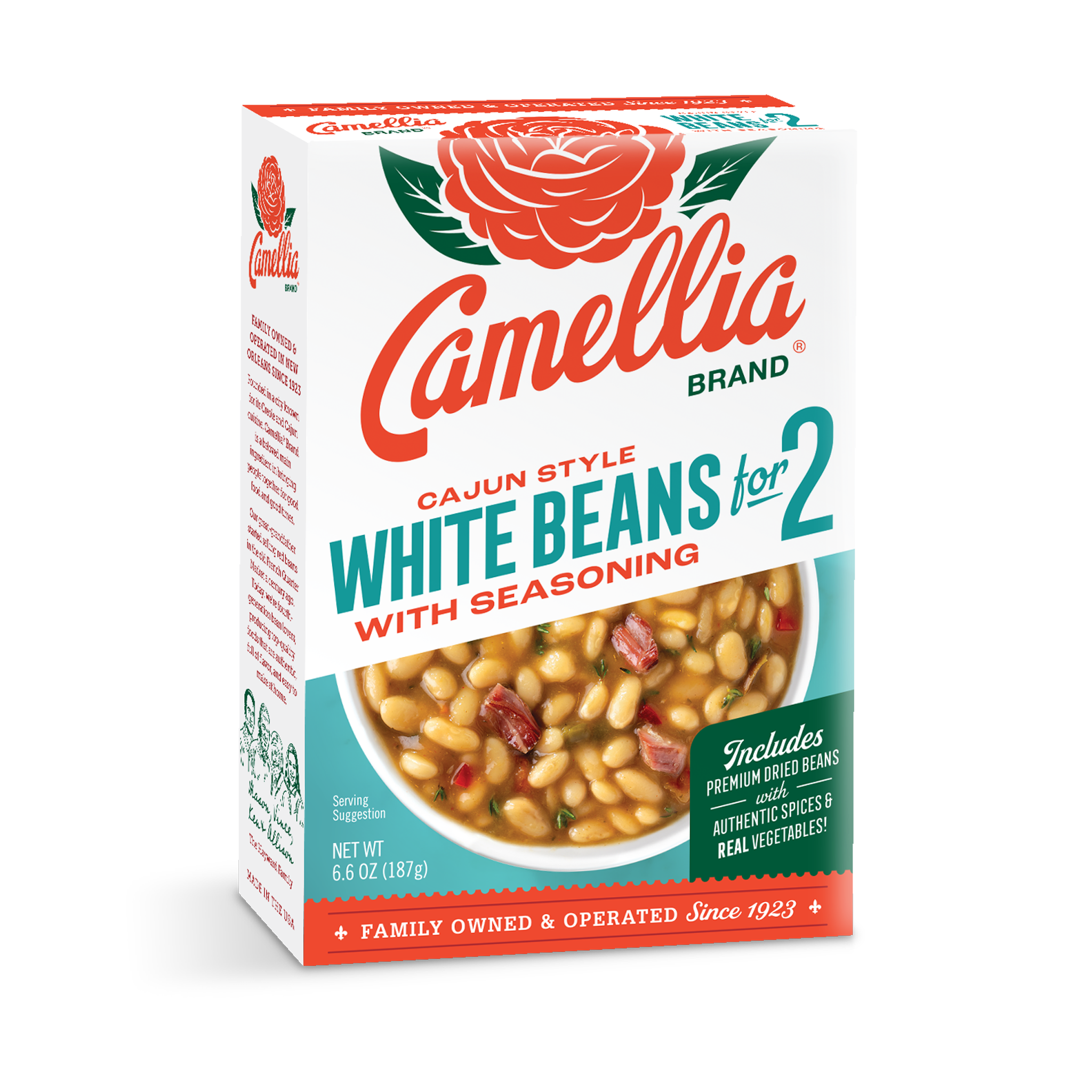 Cajun Style White Beans With Seasoning for 2